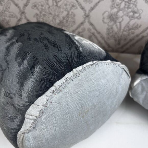 Vintage Rabbit Bunny Conejo Plush Pillows Set of 2 Cottagecore Decor - Picture 8 of 13